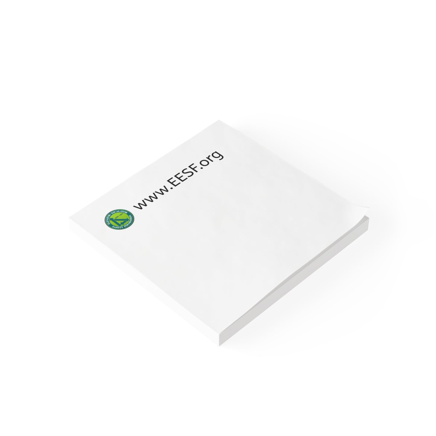 Post-it Note Pad — www.EESF.org Branded Sticky Notes