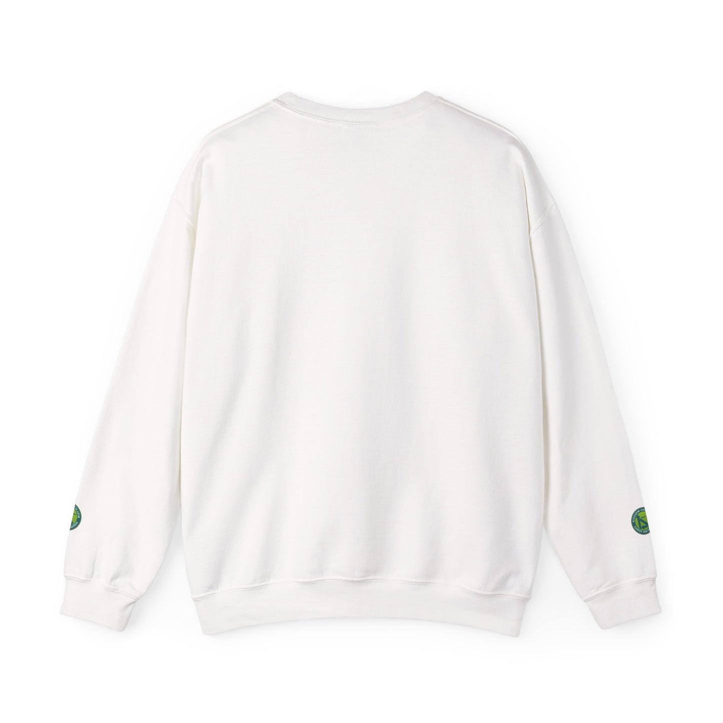 Crewneck Sweatshirt — "Safe Riders" Cartoon Bike Safety Design
