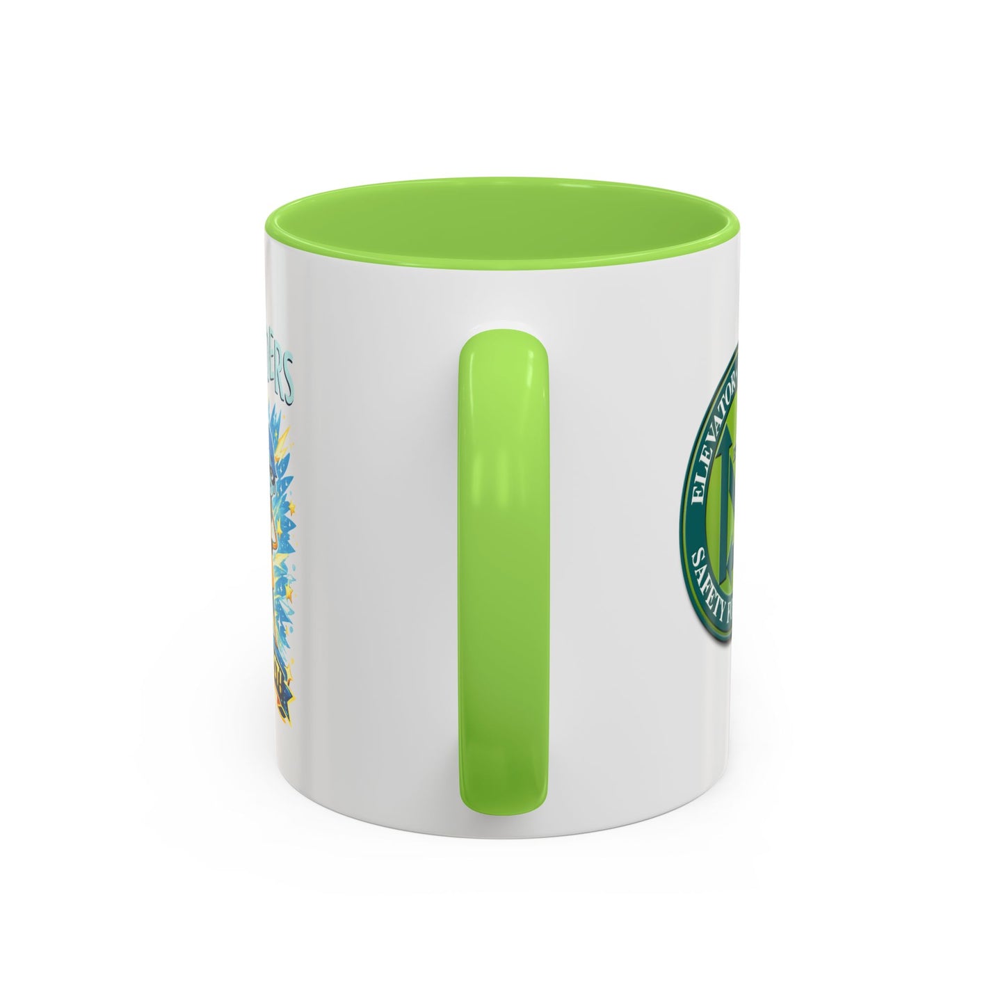 SafeTRiders Cartoon Mug — Colorful 11oz/15oz Ceramic Coffee Cup