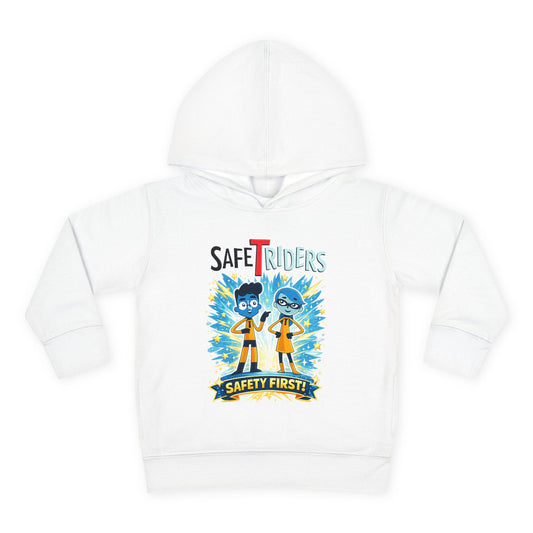 Toddler Hoodie - "SafeTRiders" Pullover