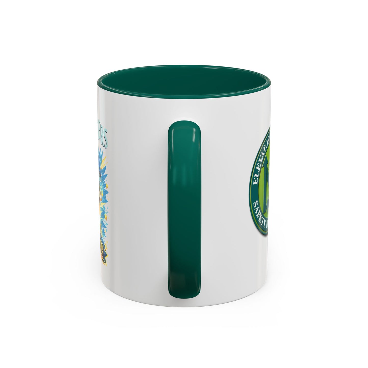 SafeTRiders Cartoon Mug — Colorful 11oz/15oz Ceramic Coffee Cup