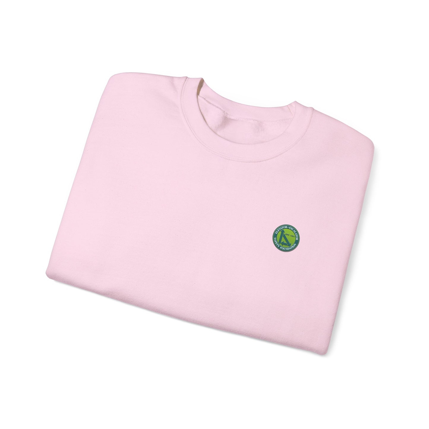 Crewneck Sweatshirt — "Safe Riders" Cartoon Bike Safety Design