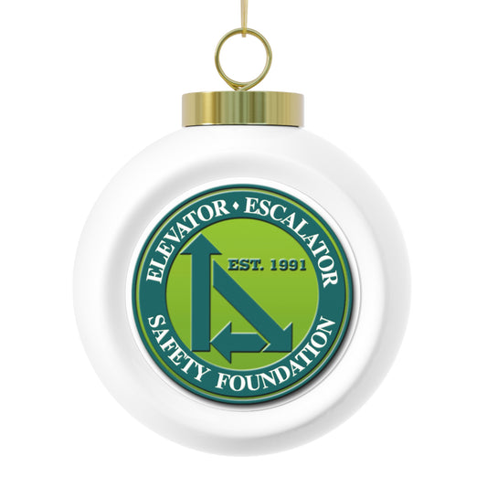 Ornament — Elevator Escalator Safety Foundation Christmas Ball