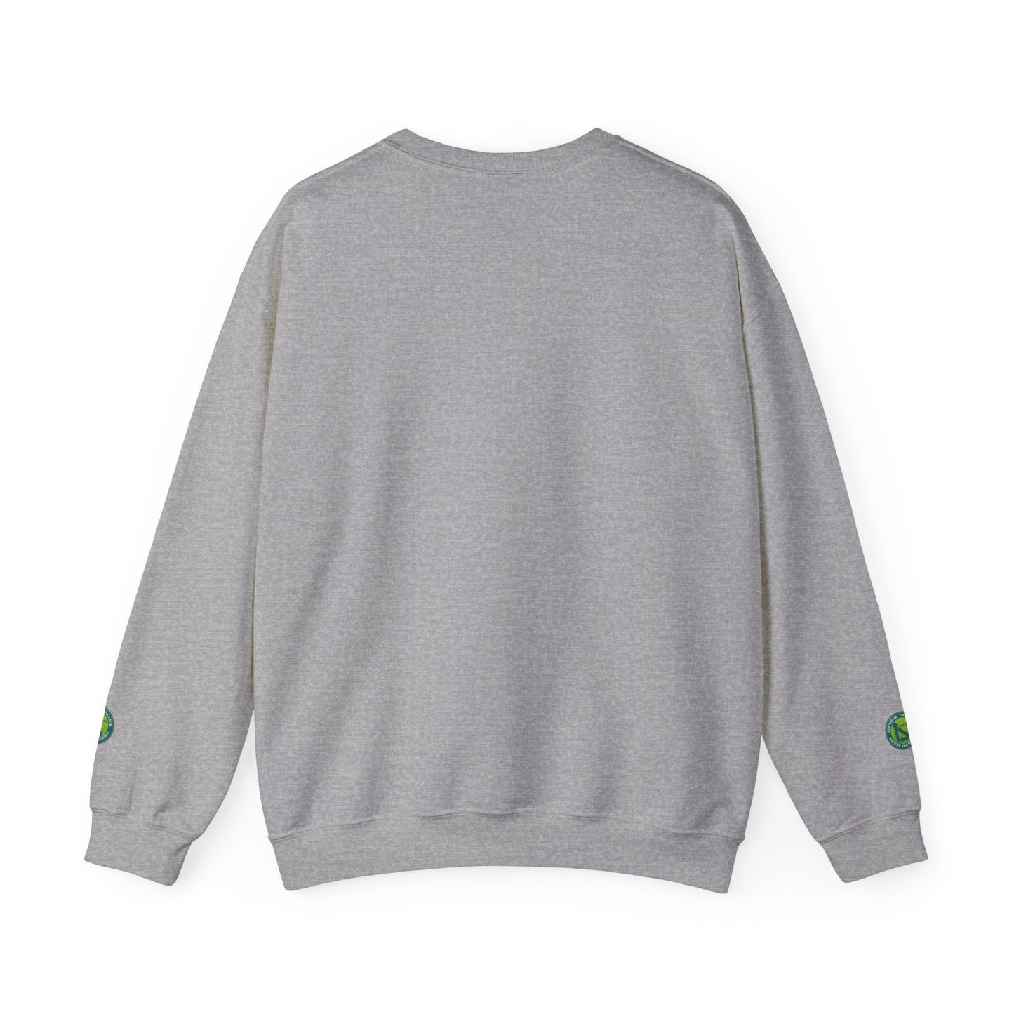 Crewneck Sweatshirt — "Safe Riders" Cartoon Bike Safety Design